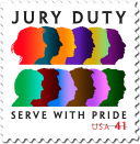 Jury Duty stamp